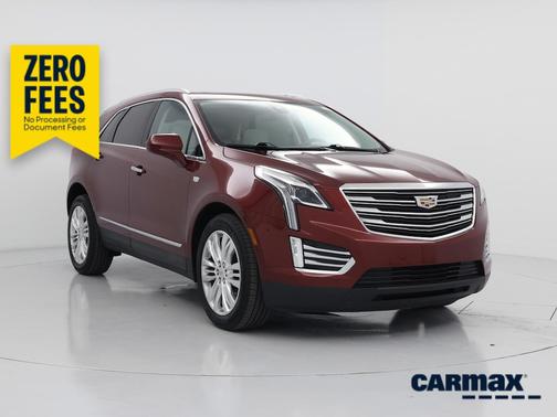Red 2017 Cadillac XT5 Premium Luxury