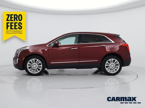 Red 2017 Cadillac XT5 Premium Luxury