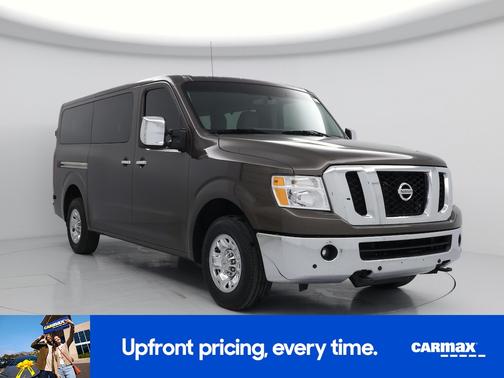 Brown 2014 Nissan NV Passenger NV3500 HD SL