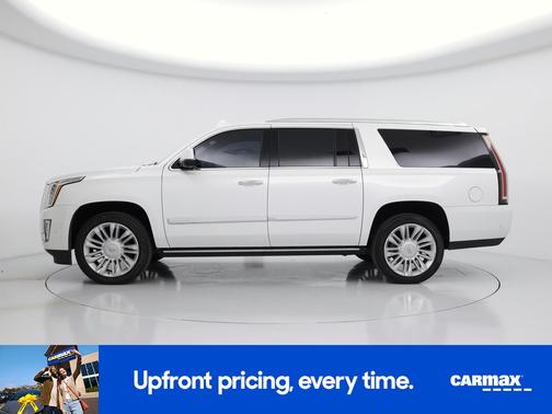 White 2020 Cadillac Escalade ESV Platinum