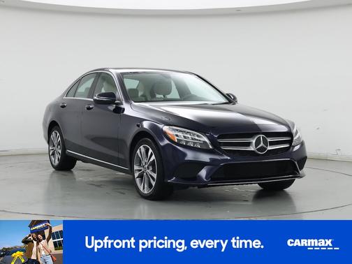 Blue 2021 Mercedes-Benz C-Class