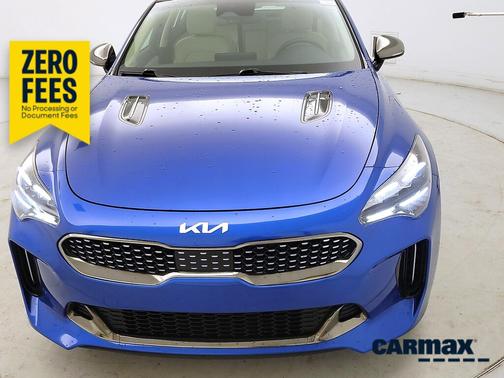 Blue 2022 Kia Stinger GT-Line