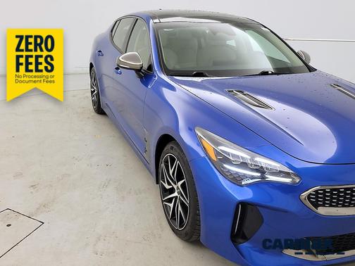 Blue 2022 Kia Stinger GT-Line