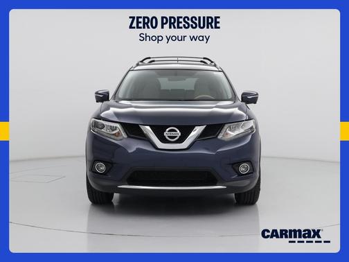Blue 2015 Nissan Rogue SL