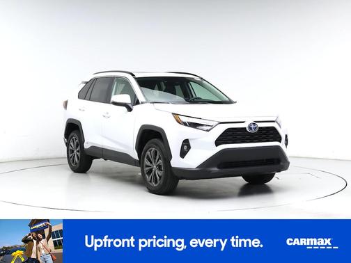 White 2023 Toyota RAV4 Hybrid XLE Premium