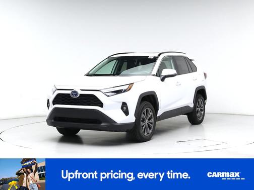 White 2023 Toyota RAV4 Hybrid XLE Premium