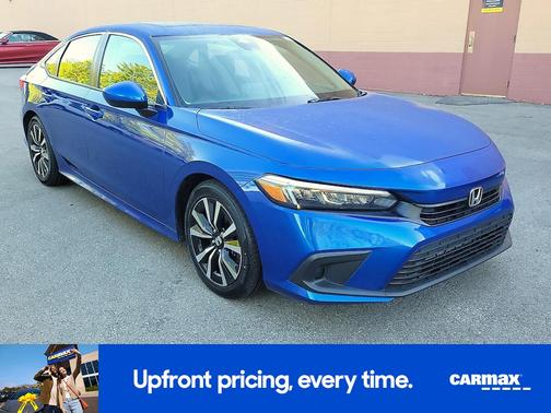 Blue 2023 Honda Civic EX