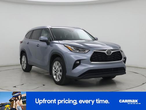 Blue 2024 Toyota Highlander Limited