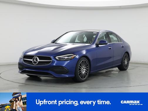 Blue 2022 Mercedes-Benz C-Class