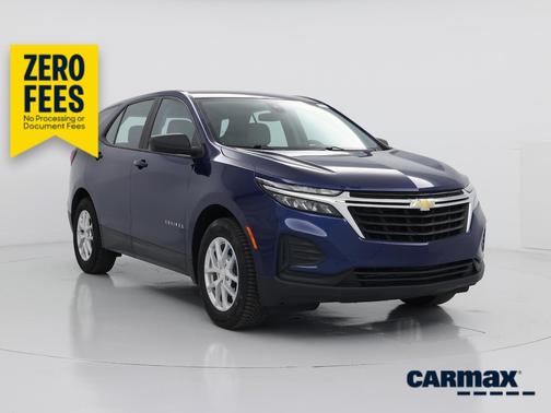 Blue 2022 Chevrolet Equinox LS