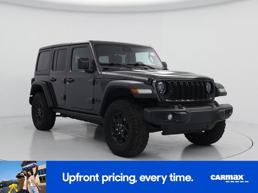 Gray 2024 Jeep Wrangler Willy's