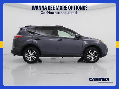 Gray 2018 Toyota RAV4 XLE