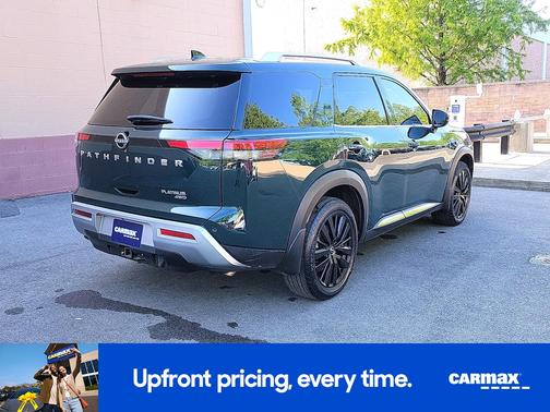 Green 2022 Nissan Pathfinder Platinum