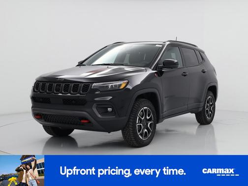 Black 2025 Jeep Compass Trailhawk