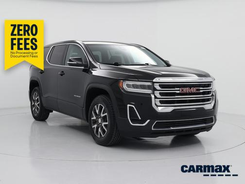 Black 2021 GMC Acadia SLE