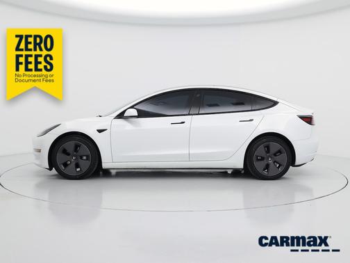 White 2023 Tesla Model 3