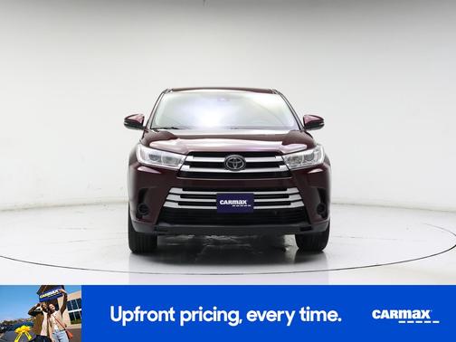 Burgundy 2019 Toyota Highlander LE