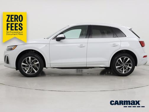 White 2023 Audi Q5 S-Line Premium Plus