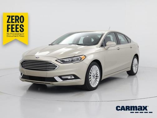 Gold 2018 Ford Fusion Titanium