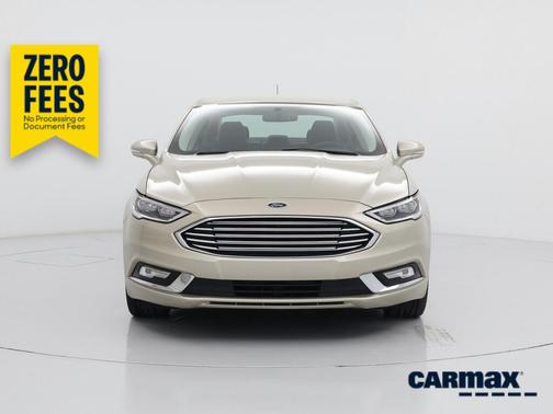 Gold 2018 Ford Fusion Titanium