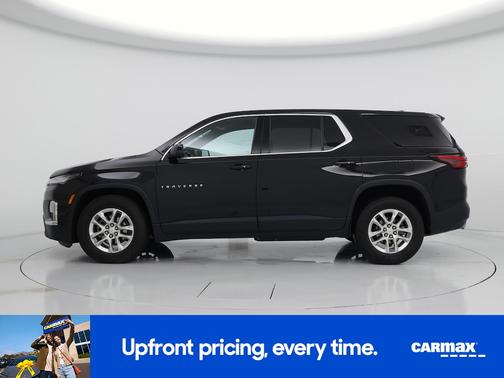 Black 2022 Chevrolet Traverse LS