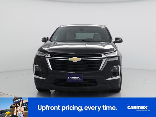 Black 2022 Chevrolet Traverse LS