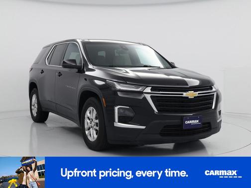 Black 2022 Chevrolet Traverse LS