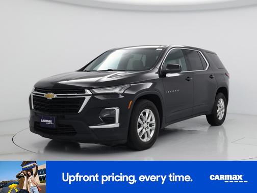 Black 2022 Chevrolet Traverse LS