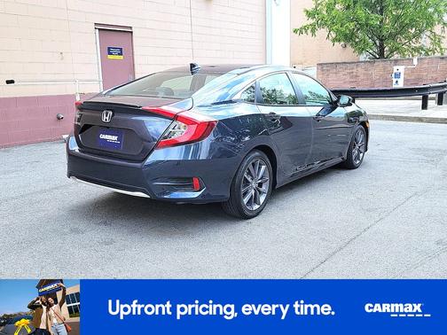 Blue 2021 Honda Civic EX-L