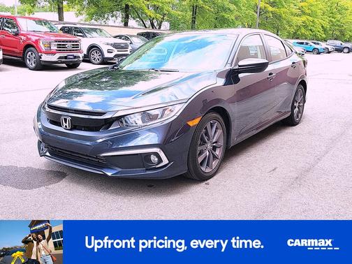 Blue 2021 Honda Civic EX-L
