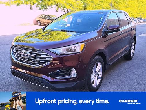 Burgundy 2019 Ford Edge SEL