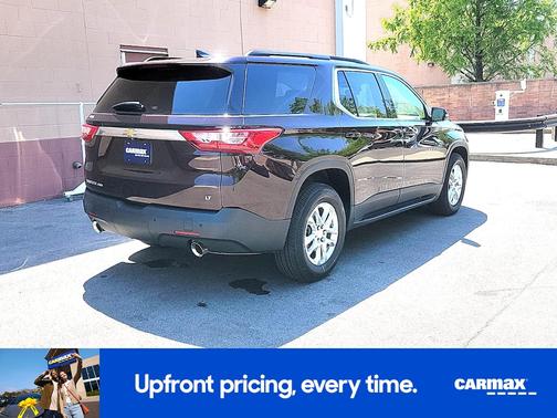 Burgundy 2021 Chevrolet Traverse LT Leather