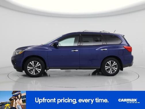 Blue 2017 Nissan Pathfinder SL