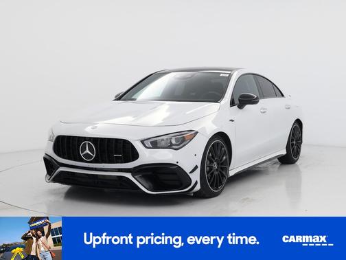 White 2023 Mercedes-Benz AMG CLA 45