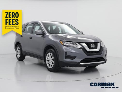 Gray 2018 Nissan Rogue S