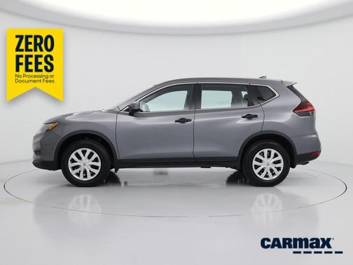 Gray 2018 Nissan Rogue S
