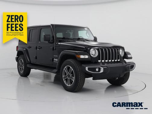 Black 2023 Jeep Wrangler Unlimited Sahara
