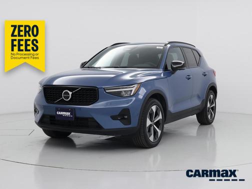 Blue 2025 Volvo XC40 B5 Plus Dark Theme