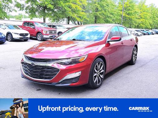 Red 2021 Chevrolet Malibu RS