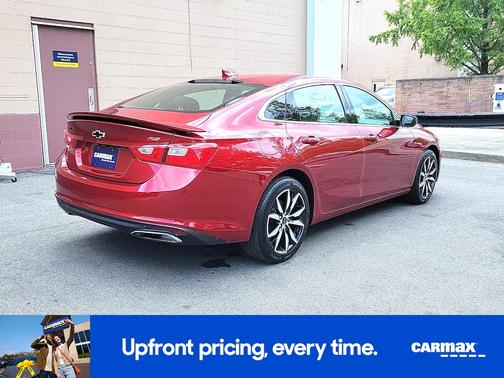 Red 2021 Chevrolet Malibu RS