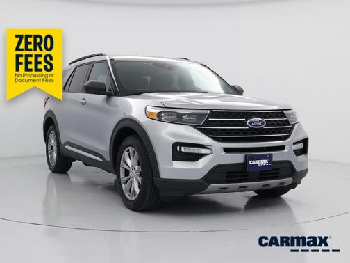 Silver 2020 Ford Explorer XLT