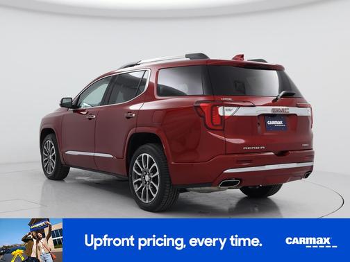 Burgundy 2022 GMC Acadia Denali