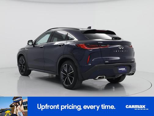 Blue 2023 INFINITI QX55 Luxe