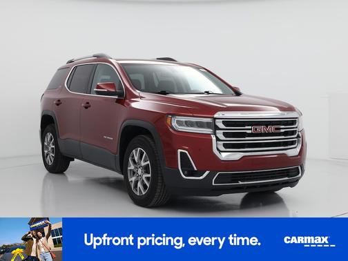 Red 2020 GMC Acadia SLT