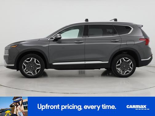 Gray 2023 Hyundai SANTA FE HEV Limited