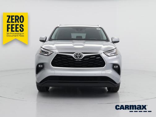 Silver 2021 Toyota Highlander Limited