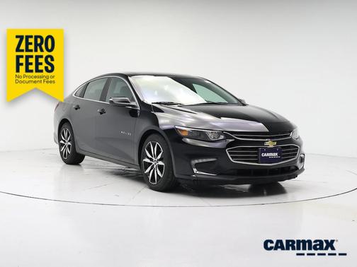 Black 2017 Chevrolet Malibu LT