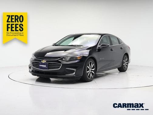 Black 2017 Chevrolet Malibu LT