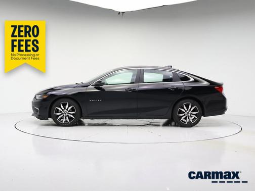 Black 2017 Chevrolet Malibu LT