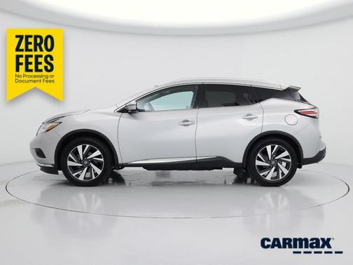 Silver 2017 Nissan Murano Platinum
